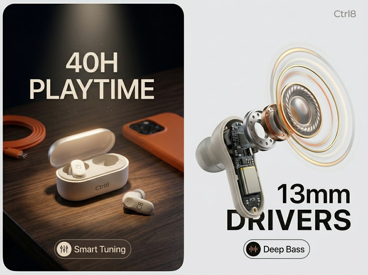 2R True Wireless Stereo Earbuds
