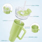 Premium Large Capacity Tumbler with Straw & Handle