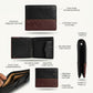 LuxeCraft Two Tone Leather Wallet- MK