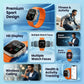 Ultra Active Smartwatch with Orange Sport Band - BMS