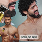 Unisex Precision Hair Trimmer with Adjustable Close-Cut Blades