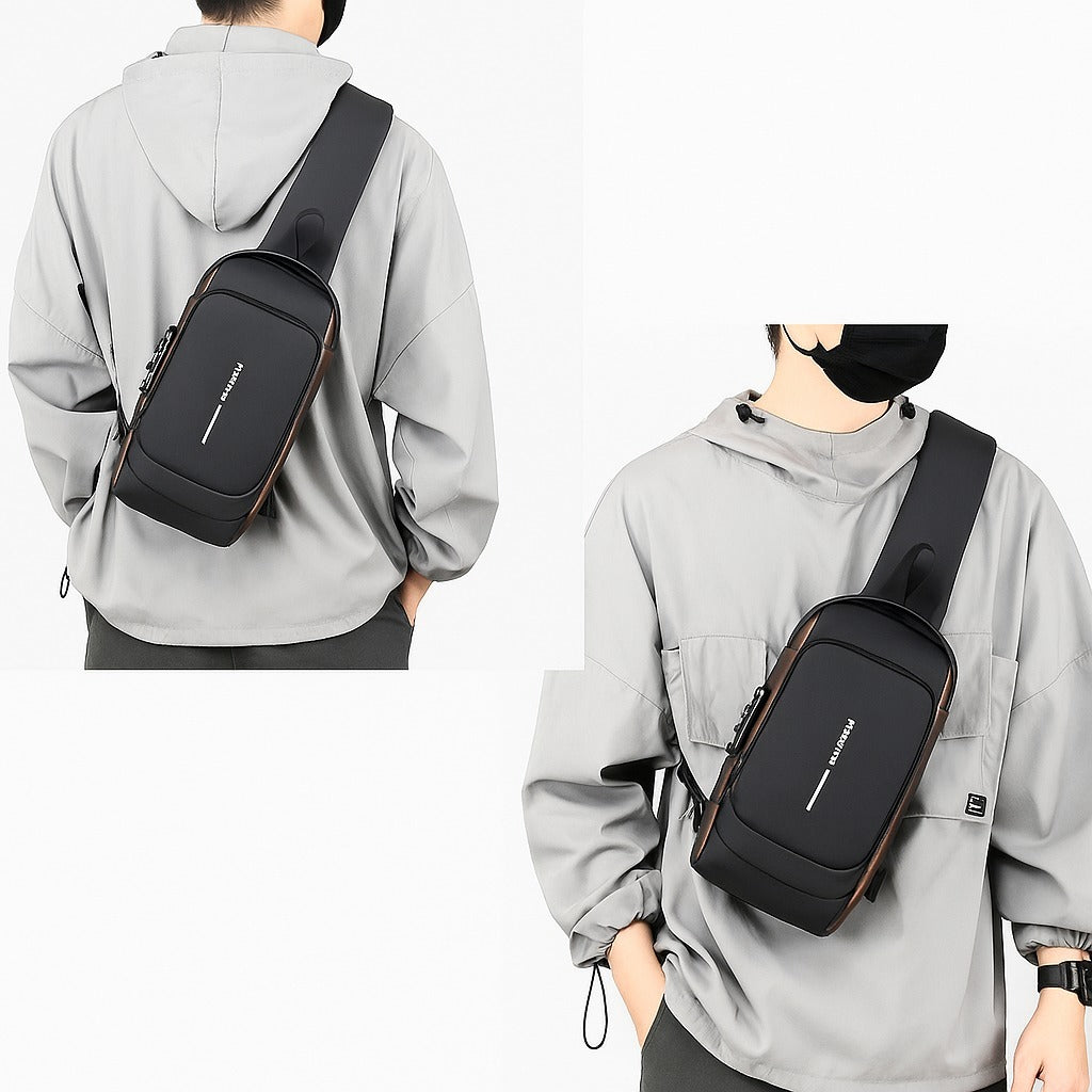 Waterproof Anti-Theft Sling & Backpack– USB Charging