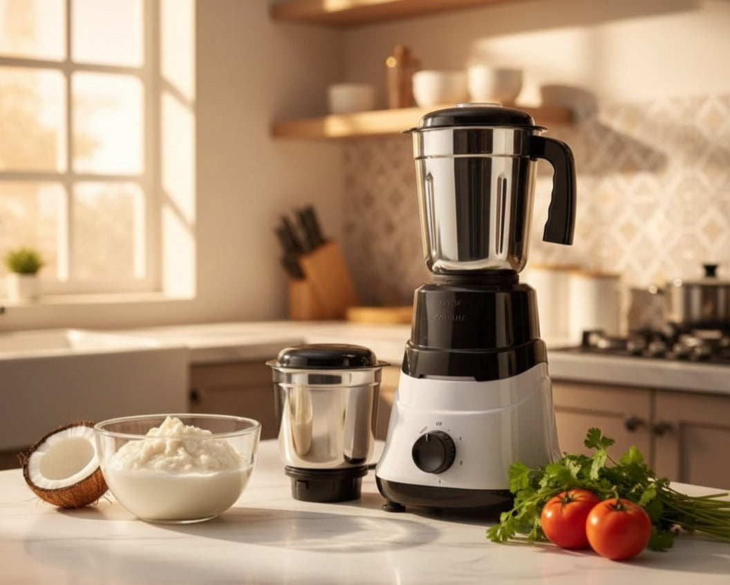 Hybrid Powered Nutrimix With Mixer Grinder Jars
