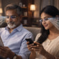 Rimless Adaptive Power Reading Glasses for Clear Vision