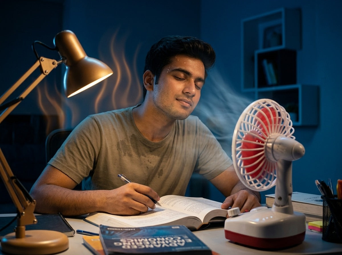 Rechargeable High-Speed Fan with Emergency Light-GO - image 5
