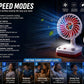 Rechargeable High-Speed Fan with Emergency Light-GO