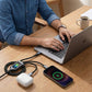 3-in-1 Fast Charging Nylon Braided Cable with 3A Output