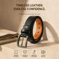 RoyalCraft Genuine Leather Belt – Classic Black Formal & Casual Belt for Men- MK